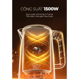 Thumbnail Bình đun siêu tốc inox 304 Magic A-070, dung tích 1.8L, công suất 1500W, bảo hành 12 tháng 4