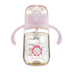 Thumbnail Bình uống nước PPSU bật hút 2 tay cầm với phao 360 độ 250ml Fatzbaby FB0298BT (Màu hồng, màu xanh) 2