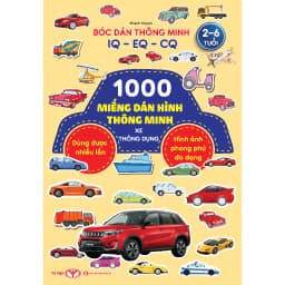 Thumbnail Bộ 1000 Miếng Dán Hình Ô Tô Thông Minh - Trí Việt 3