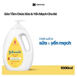 Thumbnail Bộ 2 chai Sữa tắm Johnson's Baby chứa sữa gạo & yến mạch 1000ml 3