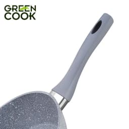 Thumbnail Bộ 2 chảo chống dính PFOA free đáy từ vân đá Green Cook GCP02 2