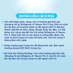 Thumbnail Bộ 2 lon Sữa bột Enfagrow A2 Neuropro 3 dành cho trẻ từ 1-6 tuổi – 350g 4