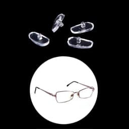 Thumbnail Bộ 2 miếng đệm mũi chống trượt cho kính bằng silicon siêu mềm Accede 4