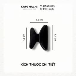 Thumbnail Bộ 2 miếng đệm mũi silicon hình cánh bướm có mặt dán keo cho mắt kính KAMI NACHI 1