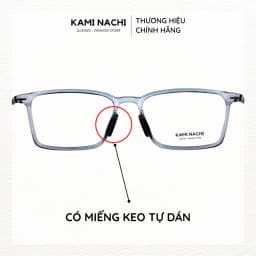 Thumbnail Bộ 2 miếng đệm mũi silicon hình bán nguyệt có mặt dán keo cho mắt kính KAMI NACHI 4