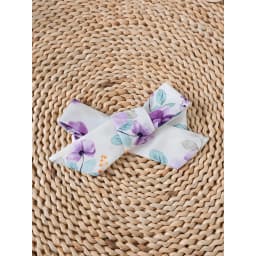Thumbnail Bộ 2 món mùa hè ngọt ngào dành cho bé gái 1-18 tháng: Bộ đồ liền thân tay mềm mại in nơ hoa + Băng đô phù hợp – Đóng cửa nhanh 3