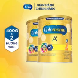 Thumbnail Bộ 2 sữa Bầu Enfamama A+ - Hương Vanila 400g/lon 1