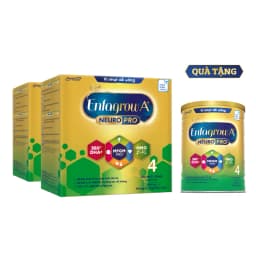 Thumbnail Bộ 2 Sữa Bột Enfagrow A+ Neuropro 4 - FL HMO Vị Nhạt Dễ Uống -2.2kg/hộp 1