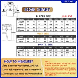 Thumbnail Bộ 3 Bộ Áo Blazer Nam Bộ Phù Hợp Với Công Sở Chính Thức Cưới Văn Phòng Hàn Quốc Áo Khoác Ngoài Quần Áo Khoác Tuxedo Sut lelaki 4
