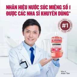 Thumbnail Bộ 3 chai Nước Súc Miệng Listerine Kids Mouthwash with berry shield Dành Riêng Cho Trẻ Trên 6 Tuổi 250ml/chaidi 4