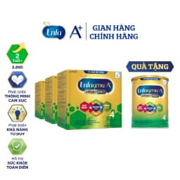 Thumbnail Bộ 3 hộp Sữa bột Enfagrow A+ Neuropro 4 Vị nhạt dễ uống – 2.2kg/hộp 2