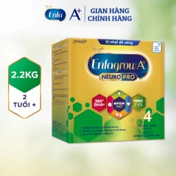 Thumbnail Bộ 3 hộp Sữa bột Enfagrow A+ Neuropro 4 Vị nhạt dễ uống – 2.2kg/hộp 3