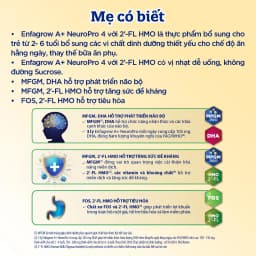 Thumbnail Bộ 3 hộp Sữa bột Enfagrow A+ Neuropro 4 Vị nhạt dễ uống – 2.2kg/hộp 4