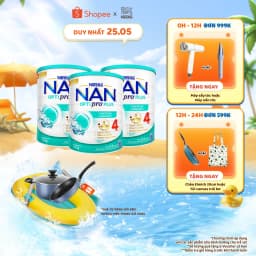 Thumbnail Bộ 3 lon Sữa bột Nestlé NAN OPTIPRO PLUS 4 1500g/lon với 5HMO Giúp tiêu hóa tốt 1