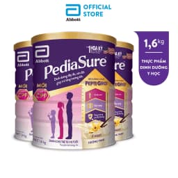 Thumbnail Bộ 3 Sữa bột Pediasure 1.6kg hương vani/lon 2