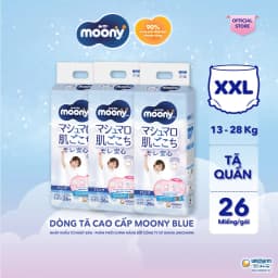 Thumbnail Bộ 3 Tã quần cao cấp Moony Bé Trai L44/XL38/XXL26 - Nhập khẩu Nhật Bản 2