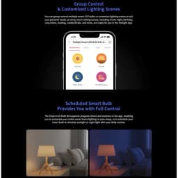 Thumbnail Bộ 4 bóng đèn Yeelight W4 16 triệu màu chuôi đèn E27, nháy theo nhạc, tương thích Homekit 4