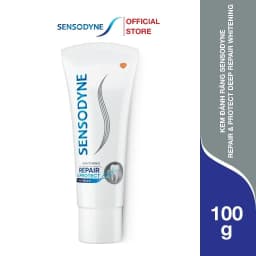 Thumbnail Bộ 4 Kem đánh răng SENSODYNE Repair & Protect Deep Repair Whitening 100g phục hồi, bảo vệ răng ê buốt và làm trắng răng 1