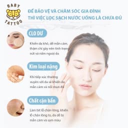 Thumbnail Bộ 4 Lõi Lọc PP Cao Cấp Thay Thế Cho Vòi Sen Tắm Lọc Nước, Khử Clo Type A BABY TATTOO 4
