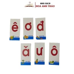 Thumbnail Bộ 40 Thẻ Học Nhận Biết Chữ Cái Và Chữ Số - 2 Kích Thước Dành Cho Học Sinh 3