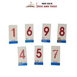 Thumbnail Bộ 40 Thẻ Học Nhận Biết Chữ Cái Và Chữ Số - 2 Kích Thước Dành Cho Học Sinh 4
