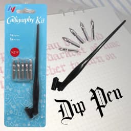 Thumbnail Bộ 5 ngòi bút + 1 tay cầm bút SeamiArt chuyên nghiệp tiện dụng cho viết chữ thư pháp 1