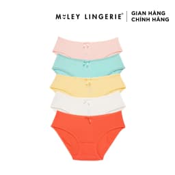 Thumbnail Bộ 5 Quần Lót Nữ Kháng Khuẩn Chất Liệu Modal Tự Nhiên Miley Lingerie BCS04 1