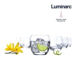 Thumbnail Bộ 6 Ly Thủy Tinh Luminarc Salto 320ml - Loại Thấp BOL2562 | Phân Phối Chính Hãng 2