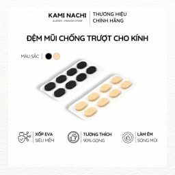 Thumbnail Bộ 8 miếng đệm mũi chống trượt cho kính bằng mút xốp eva siêu mềm KAMI NACHI 1