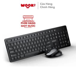 Thumbnail Bộ Bàn Phím Và Chuột Tĩnh Âm Không Dây ROBOT KM4000 2.4GHz Độ Phân Giải 1600DPI Hàng Chính Hãng Bảo Hành 12 Tháng 1