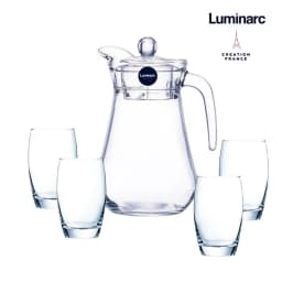 Thumbnail Bộ Bình Ly Thủy Tinh Luminarc Arc Salto 5 Món 1.3L/350ml - 5L2662L2560 | Phân Phối Chính Hãng 3