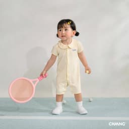 Thumbnail Bộ body cộc tay cúc giữa Olympia cho bé gái và bé trai 2