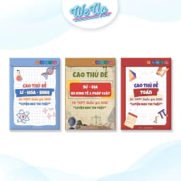 Thumbnail BỘ CAO THỦ ĐỀ THPT : Cao thủ đề Toán, cao thủ đề Lý-hoá-sinh, cao thủ đề Sử-Địa-GD Kinh Tế&PL, C.thủ Văn-Anh(3-4-5TẶNG) 1