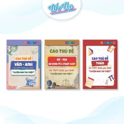 Thumbnail BỘ CAO THỦ ĐỀ THPT : Cao thủ đề Toán, cao thủ đề Lý-hoá-sinh, cao thủ đề Sử-Địa-GD Kinh Tế&PL, C.thủ Văn-Anh(3-4-5TẶNG) 2