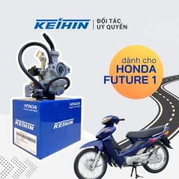 Thumbnail Bộ Chế Hoà Khí (Bình Xăng Con) KEIHIN cho xe Honda Future 1 mã CRB00355 KFL 1