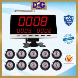 Thumbnail Bộ Chuông Gọi Không Dây D&G Bell - Màn hình D0403 4 số 2 dòng Nút Tiếng Việt 2