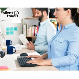 Thumbnail Bộ chuột phím không dây Logitech MK295 Silent / MK345/ MK235/ MK545/ MK240 - Chính hãng 4