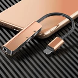 Thumbnail Bộ chuyển cổng ip sang Dual ip + Audio AUX 3.5mm Baseus L52 cho iP, hỗ trợ đàm thoại 4