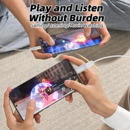 Thumbnail Bộ chuyển đổi âm thanh tai nghe HdoorLink Type C sang IOS 16 15 USB C Nam sang IOS Nữ Bộ chuyển đổi tai nghe 3