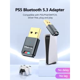 Thumbnail Bộ chuyển đổi USB bluetooth 5.3 LLANO thích hợp cho Switch / PS5 / PS4 1