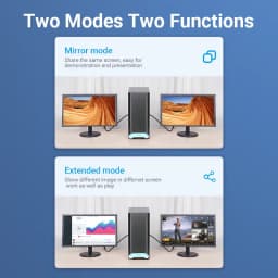 Thumbnail Bộ Chuyển Đổi Vention DP Sang HDMI 1080P 60Hz Cho Máy Tính Xách Tay HDTV Từ Đầu Cắm Sang Lỗ Cắm HDMI Mạ Vàng 2