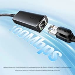 Thumbnail Bộ chuyển USB-A/USB-C to Lan Ugreen CM650 | Tốc độ mạng 100/1000Mbps |Truyền dữ liệu 480Mbps/5Gbps |BH 18T 1 đổi 1 15632 2
