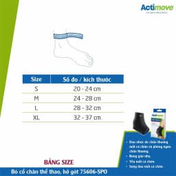 Thumbnail Bó cổ chân thể thao, hở gót 75606-SPO Actimove Ankle Support 4