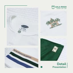 Thumbnail Bộ cộc tay bé trai Ualarogo 9 tháng - 4 tuổi vải Petit mềm mịn co giãn thoáng khí 2212 3