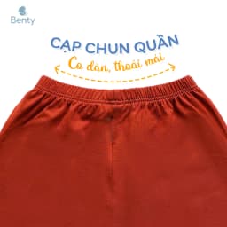 Thumbnail Bộ cộc tay cài vai phối viền in hình Super Mario BENTY BT111 mát mềm mịn, đồ bộ cho bé chính hãng 4