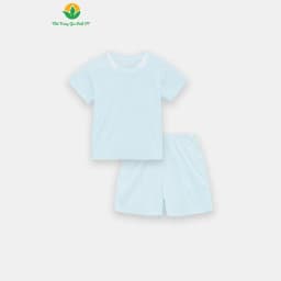 Thumbnail Bộ cộc tay chất cotton dệt kim kẻ sọc màu cho bé trai bé gái thời trang Việt Thắng - B63.5100 2