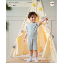 Thumbnail Bộ Cộc Tay COOKIE Raglan Phối Tay Cho Bé Từ 6 Đến 5 Tuổi 2025 2