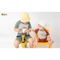 Thumbnail Bộ cộc tay vải sợi tre Arich 2024 cho bé trai, bé gái size từ 9 tháng đến 6 tuổi 3