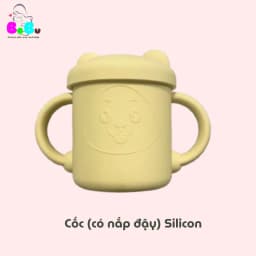 Thumbnail Bộ Cốc uống Silicon và Ống hút Silicon BeBu cho bé 2