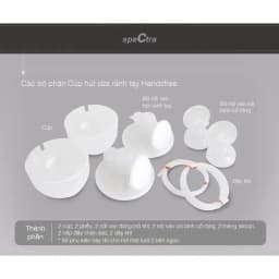 Thumbnail Bộ Cup Hút Sữa Rảnh Tay Spectra Handsfree Chính Hãng (Size 24/28mm) 4